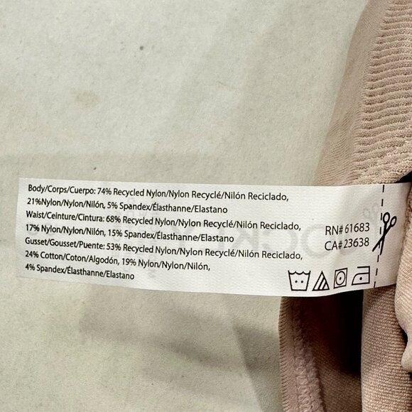 Jockey Women's Size Large Panty Thong Essentials Beige New With Tags - Picture 6 of 12